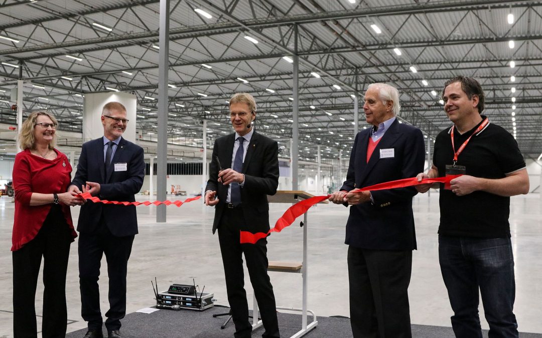 Invigning av Apoteas nya logistikcenter